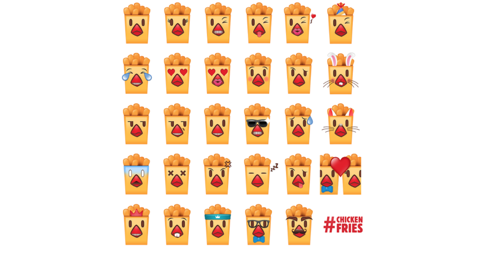 Emoji Marketing Example Burger King